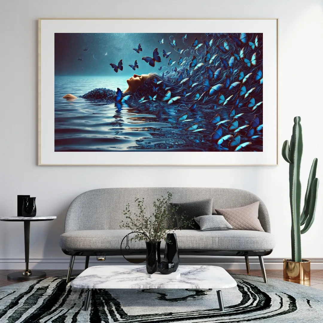 Becoming 40x30 Print